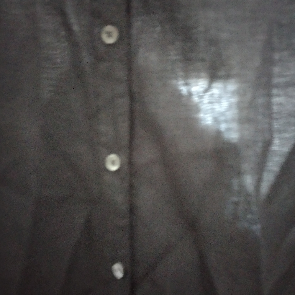 Xirena Black 100% Cotton Button Down Shirt Size XS - Picture 11 of 11